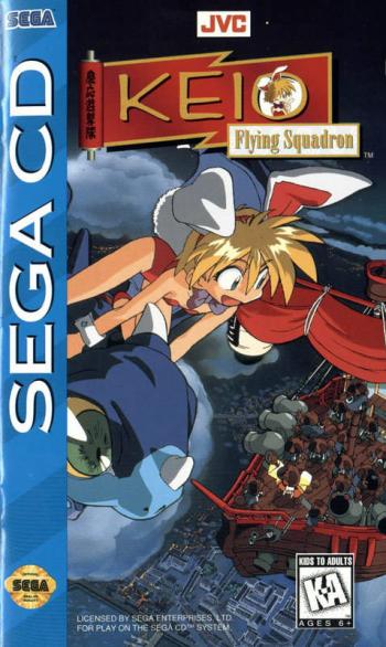 Cover Keio Flying Squadron for Sega CD